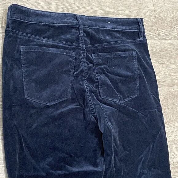 Womens Pants Size 12 Velvet Grunge Goth Fall Vamp Holiday Winter Chic Date Night - Picture 2 of 7